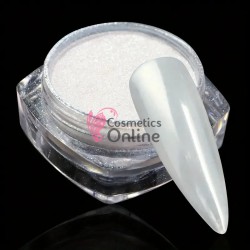 Pigment pentru unghii sidefat de 2gr Alb NADP012GG
